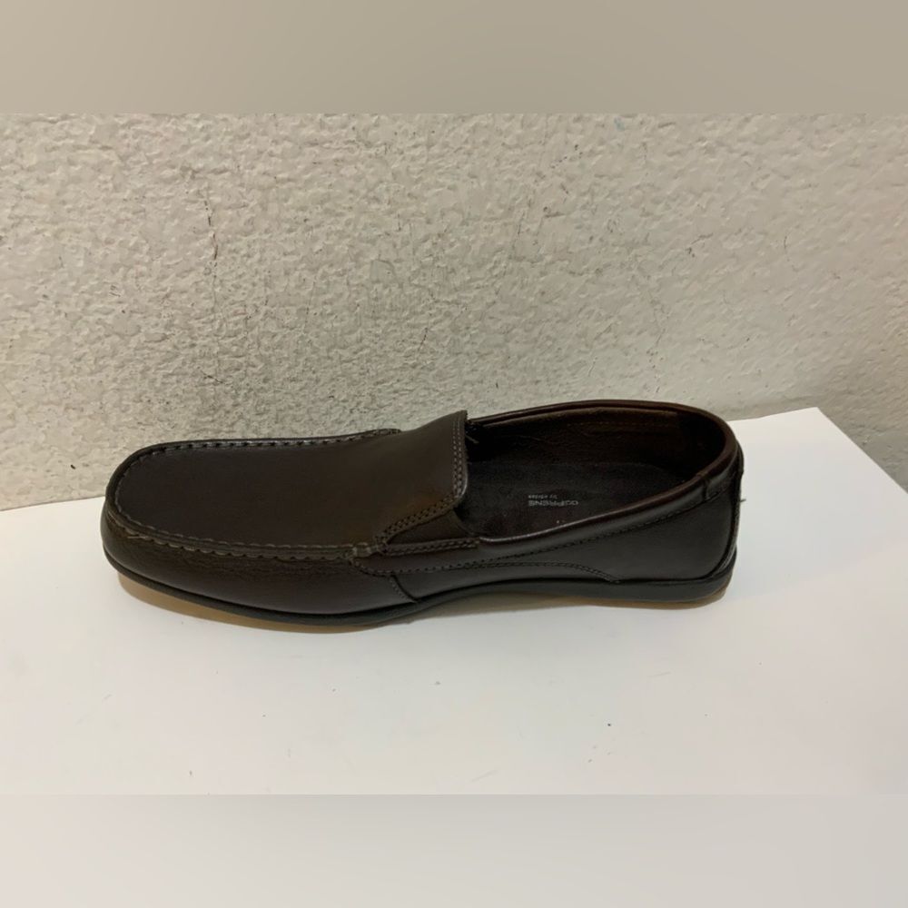 ROCKPORT Cape Noble Brown Leather Casual Dress Loafer Shoes Men's 10